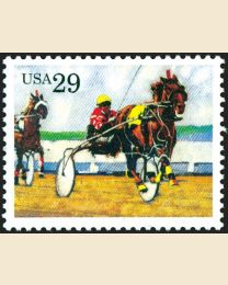 #2758 - 29¢ Harness Racing