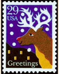 #2792 - 29¢ Red-Nosed Reindeer