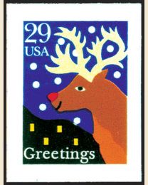 #2802 - 29¢ Red-Nosed Reindeer