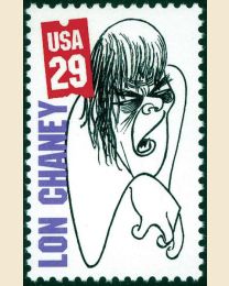 #2822 - 29¢ Lon Chaney