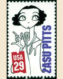 #2824 - 29¢ Zasu Pitts