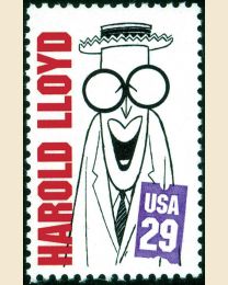 #2825 - 29¢ Harold Lloyd