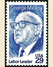 #2848 - 29¢ George Meany