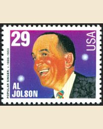 #2849 - 29¢ Al Jolson