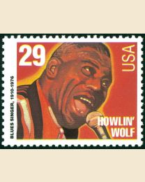 #2861 - 29¢ Howlin' Wolf