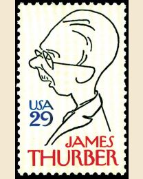 #2862 - 29¢ James Thurber