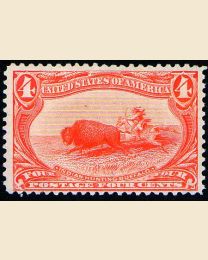 # 287 - 4¢ Hunting Buffalo