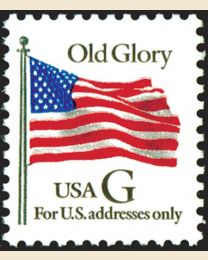 #2881 - "G" Old Glory (32¢)