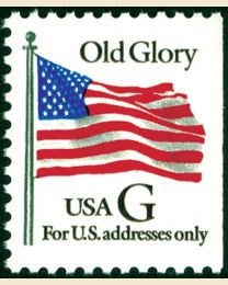 #2883 - "G" Old Glory (32¢)