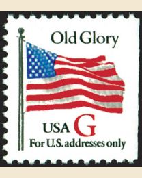 #2885 - "G" Old Glory (32¢)