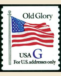 #2890 - "G" Old Glory (32¢)