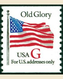 #2891 - "G" Old Glory (32¢)