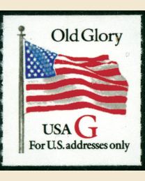 #2892 - "G" Old Glory (32¢)
