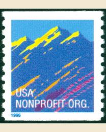 #2904 - Mountains (5¢) nonprofit