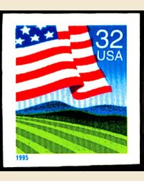 #2919 - 32¢ Flag over Field