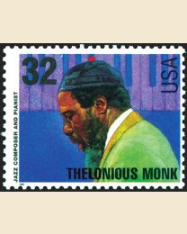 #2990 - 32¢ Thelonious Monk