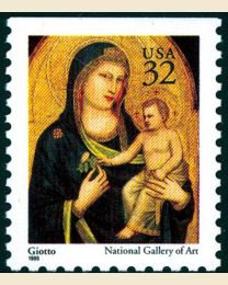 #3003A - 32¢ Madonna & Child bklt