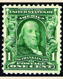 # 300 - 1¢ Franklin