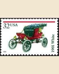 #3023 - 32¢ 1901 White