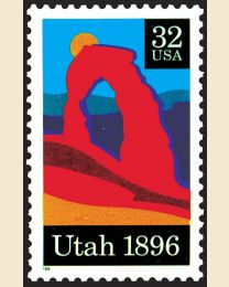 #3024 - 32¢ Utah Statehood