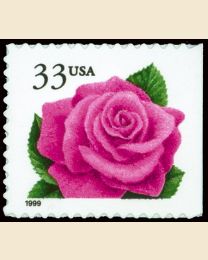 #3052 - 33¢ Pink Coral Rose