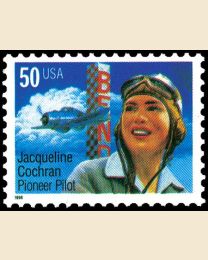 #3066 - 50¢ Jacqueline Cochran, Pilot