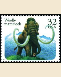 #3078 - 32¢ Woolly Mammoth