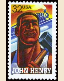 #3085 - 32¢ John Henry
