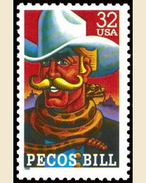 #3086 - 32¢ Pecos Bill