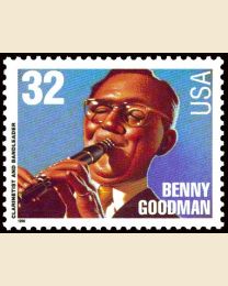 #3099 - 32¢ Benny Goodman