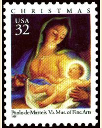 #3107 - 32¢ Christmas Madonna by Matteis