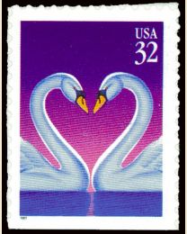 #3123 - 32¢ Swans (Love)