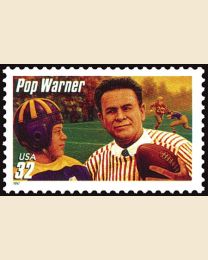 #3144 - 32¢ Glenn "Pop" Warner