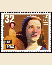 #3154 - 32¢ Lily Pons
