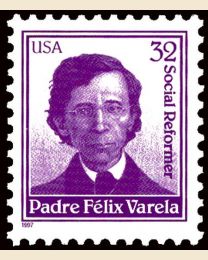 #3166 - 32¢ Padre Felix Varela