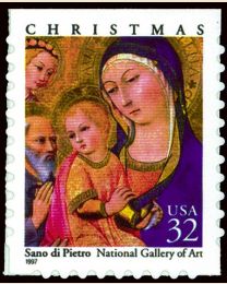 #3176 - 32¢ Madonna & Child by Pietro