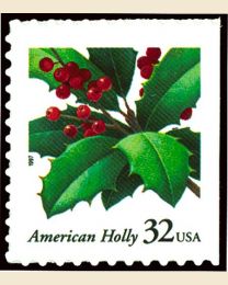 #3177 - 32¢ American Holly