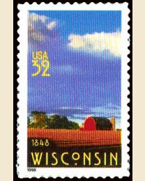 #3206 - 32¢ Wisconsin Statehood