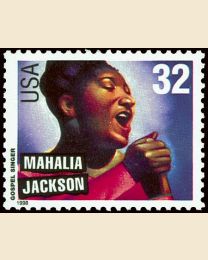 #3216 - 32¢ Mahalia Jackson