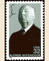 #3226 - 32¢ Alfred Hitchcock