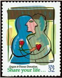 #3227 - 32¢ Organ & Tissue Donation