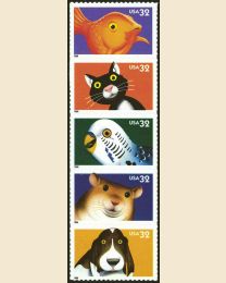 #3230S - 32¢ Bright Eyes Pets