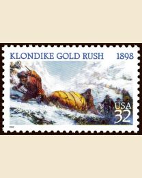 #3235 - 32¢ Klondike Gold Rush