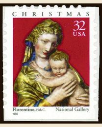 #3244 - 32¢ Madonna & Child - Florentine