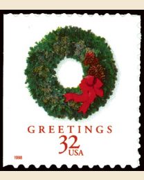 #3245 - 32¢ Evergreen Wreath