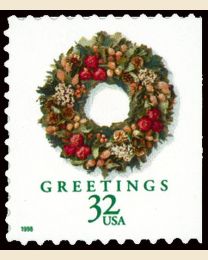 #3246 - 32¢ Victorian Wreath