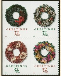 #3249S - 32¢ Wreaths self-adhesive