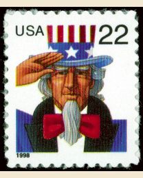 #3259 - 22¢ Uncle Sam
