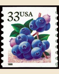#3302 - 33¢ Blueberries