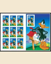 #3307 - 33¢ Daffy Duck pane